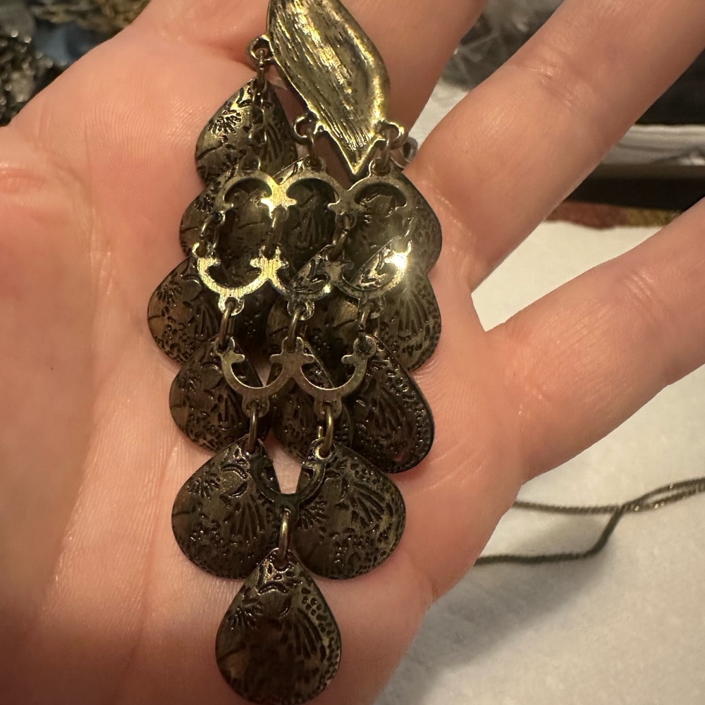 Vintage Colorful Peacock Pendant Necklace - Picture 7 of 8